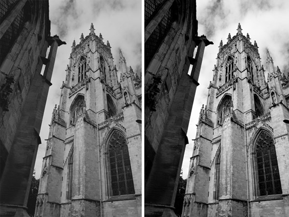 Loss of contrast