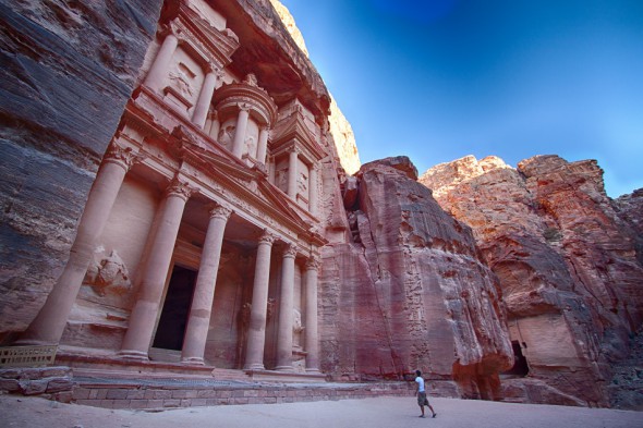 An HDR selfie in Petra, Jordan An HDR selfie in Petra, Jordan