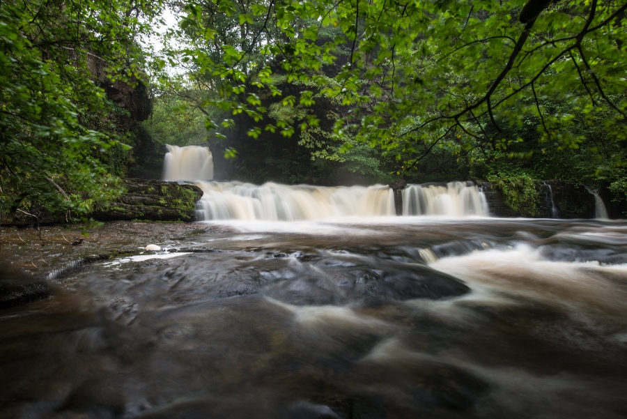 Photographing the Afon Nedd Waterfalls in the Brecon Beacons Photographing the Afon Nedd Waterfalls in the Brecon Beacons