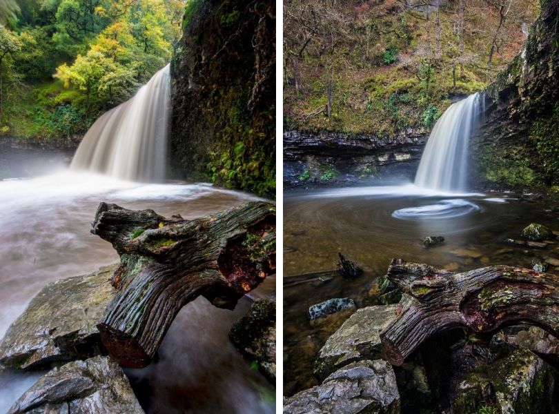 Photographing the Afon Nedd Waterfalls in the Brecon Beacons Photographing the Afon Nedd Waterfalls in the Brecon Beacons