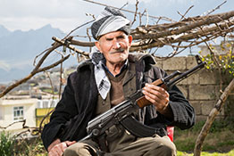 Global Fire Creative talks filming on the frontline with the Kurdish Peshmerga and the on-going fight against ISIS