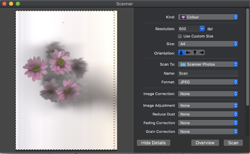 Scanning photography Scanning photography