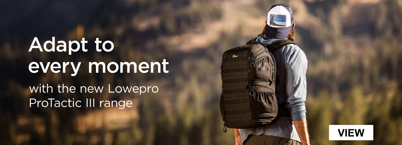 Lowepro Protactic III range of bags emotional image