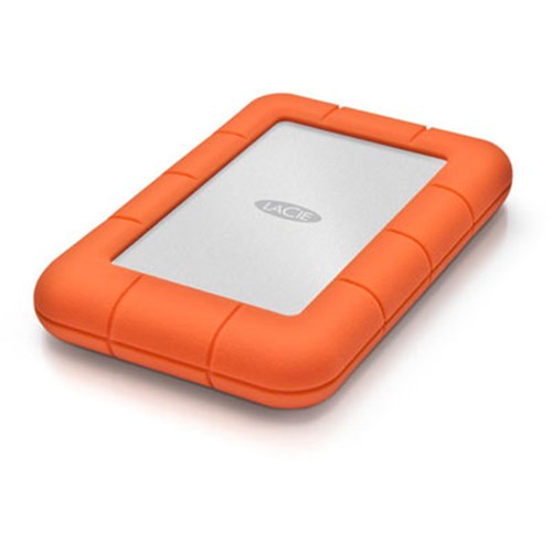 LaCie Rugged Mini Portable Hard Drive - 1TB