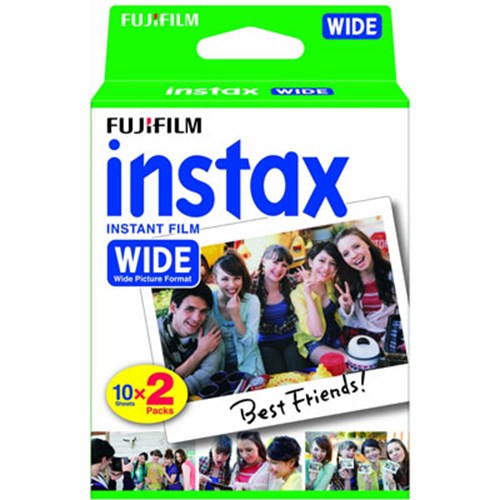 Fujifilm Instax Wide Colour Film - 20 Shots