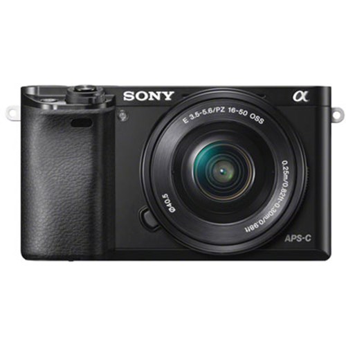 Sony A6000 Digital Camera with 16-50mm Power Zoom Lens - Black
