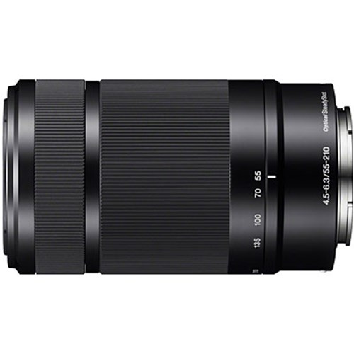 Sony E 55-210mm f4.5-6.3 OSS Lens - Black