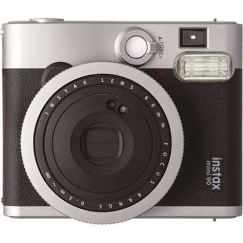 Fujifilm Instax Mini 90 Instant Film Camera with 10 Shots - Black