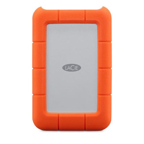 LaCie Rugged USB-C Portable Hard Drive - 4TB