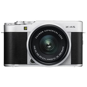 Fujifilm X-A5 Digital Camera with XC 15-45mm Lens - Silver Fujifilm X-A5 Digital Camera with XC 15-45mm Lens - Silver