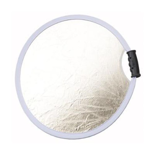Calumet 56cm Collapsible Reflector - Gold-Silver / White