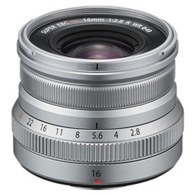 Fujifilm XF 16mm f2.8 R WR Lens - Silver Fujifilm XF 16mm f2.8 R WR Lens - Silver