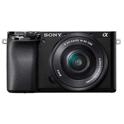 Sony A6100 Digital Camera with 16-50mm Power Zoom Lens - Black