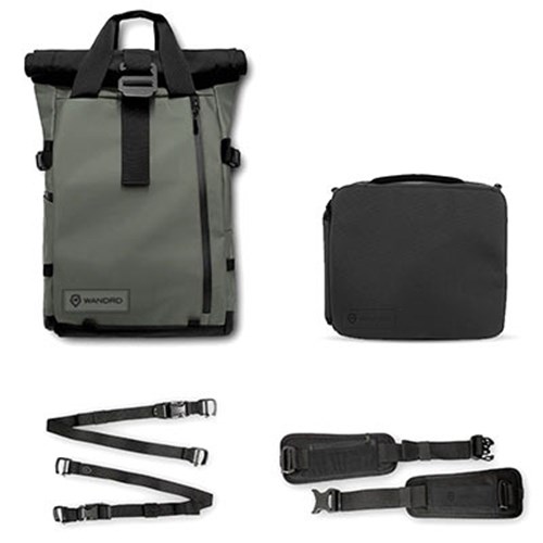 WANDRD PRVKE 21 Backpack Photography Bundle V3 - Wasatch Green