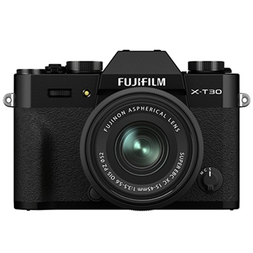 Fujifilm X-T30 II Digital Camera with XC 15-45mm Lens - Black