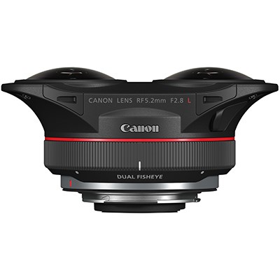 Canon RF 5.2mm f2.8 L Dual Fisheye Lens