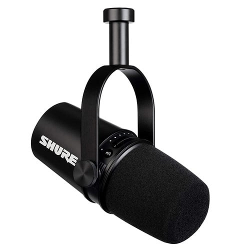 Shure MV7 Dynamic Microphone + RockJam Microphone