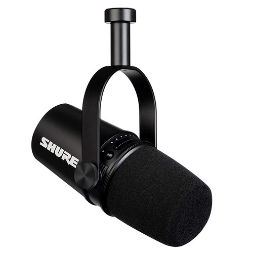 Shure MV7 Dynamic Microphone + RockJam Microphone