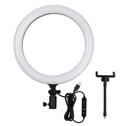 Godox LR120B LED Ring Light With Smartphone Holder