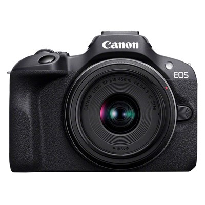 Canon EOS R100 with RF-S 18-45mm Lens