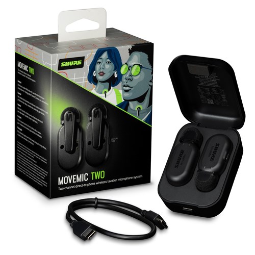 Shure MoveMic MV-TWO Wireless Lavalier System