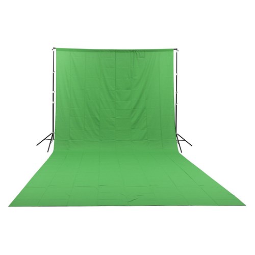GlareOne Green Screen Backdrop 3 x 6m