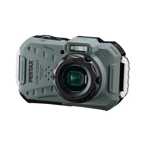 Pentax WG-1000 Digital Camera - Olive