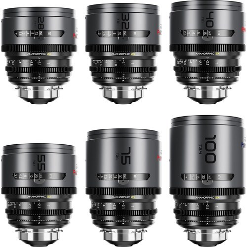 DZOFILM Pavo 6-lens set for PL + EF mount - Feet (Neutral Coating)