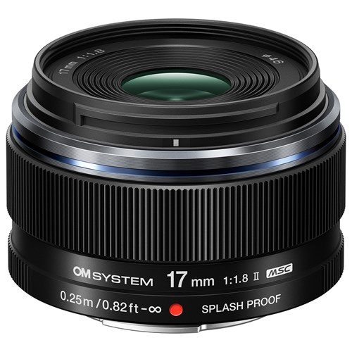 OM SYSTEM M.Zuiko Digital ED 17mm f1.8 II Lens