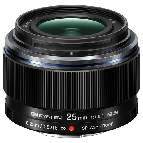 OM SYSTEM M.Zuiko Digital ED 25mm f1.8 II Lens