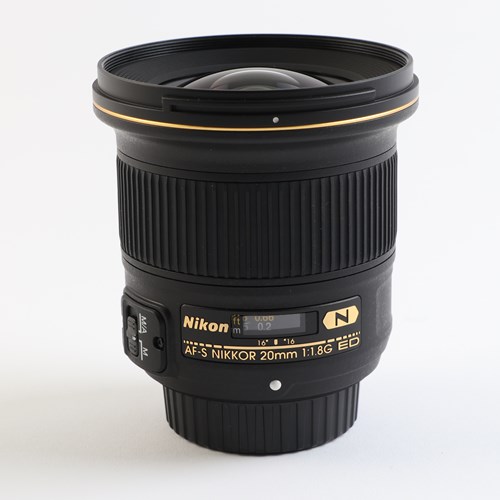 USED Nikon 20mm f1.8G AF-S NIKKOR ED Lens