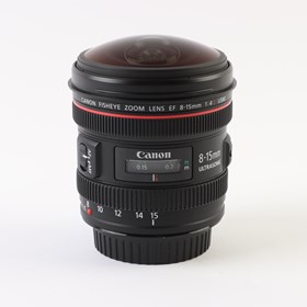 USED Canon EF 8-15mm f4 L USM Fisheye Lens