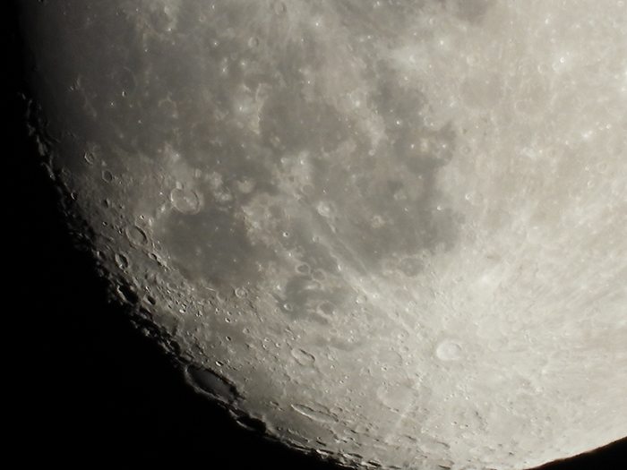 Nikon Coolpix P1000 Digital Camera moon sample image